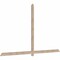 Ekena Millwork Eugene Smooth Timber Gable Bracket, Douglas Fir, 108"W x 63"H x 1 1/2"D x 3 1/2"F, 14/12 Pitch GBW108X63X0204EUG00SDF - alternate 4